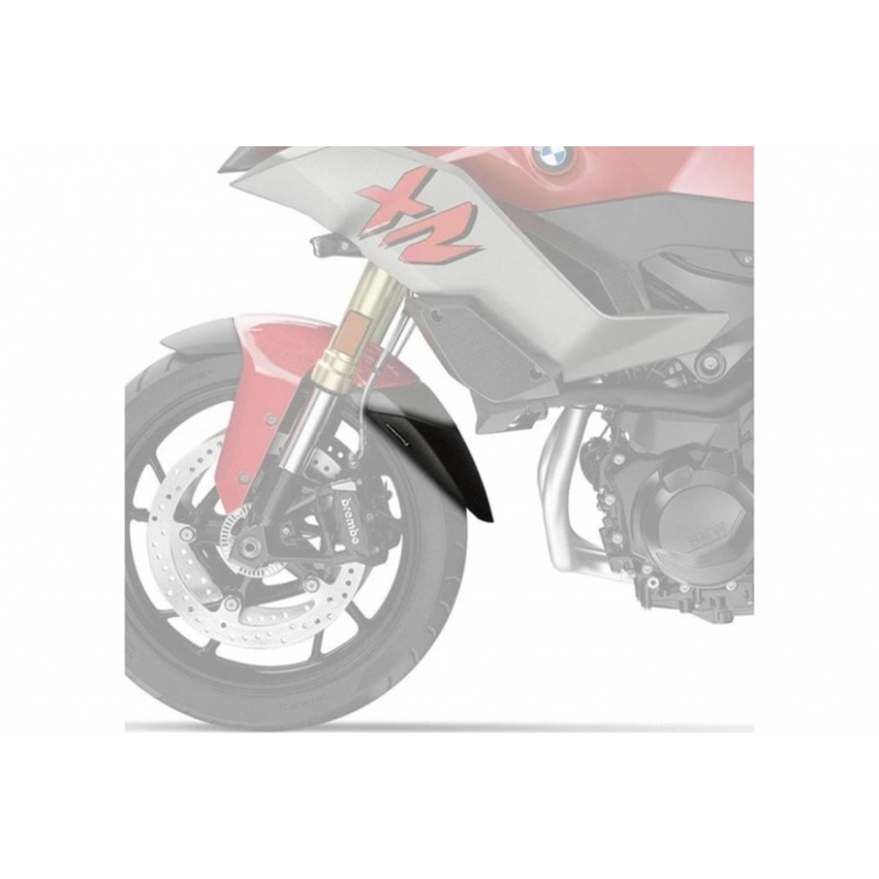 Front fender extension PUIG Negru