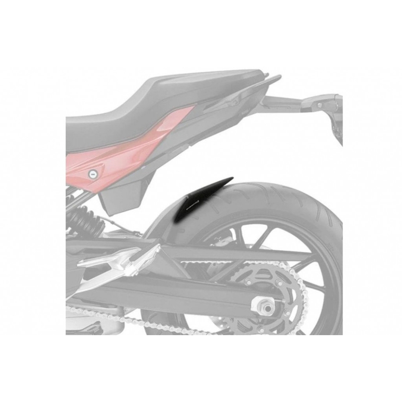 Rear fender extension PUIG matt black