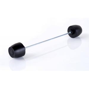 Axle sliders PUIG PHB19 20145N Negru without color caps, rear