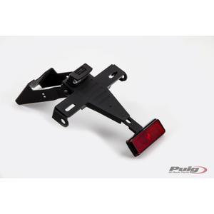 Adjustable license support PUIG 3620N Negru