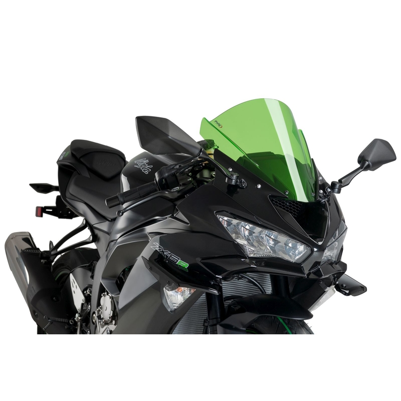 Side spoilers PUIG SPORT Negru pentru KAWASAKI ZX-6R 636 Ninja (2013<) 2019-2023