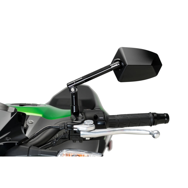 Oglinda retrovizoare PUIG GT.1 black / black stanga