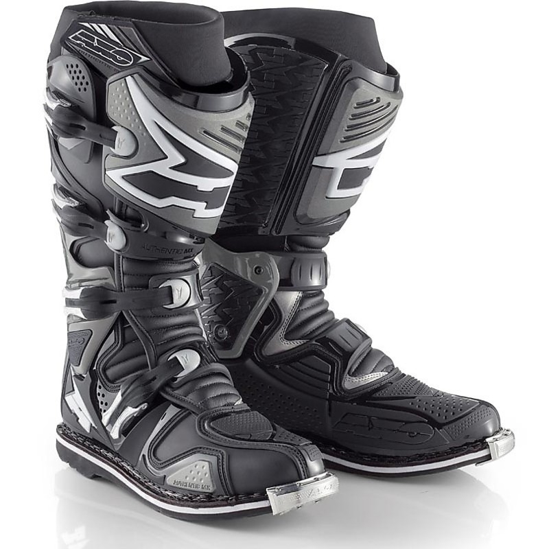Cizme de motociclete AXO A2 negru-gri lichidare