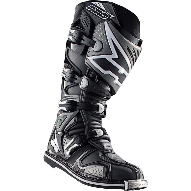 Cizme de motociclete AXO A2 negru-gri lichidare