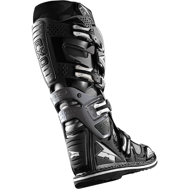 Cizme de motociclete AXO A2 negru-gri lichidare