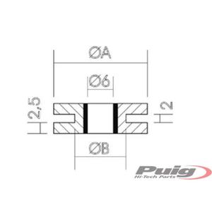 Wellnuts PUIG 1888N 22 x 12 x 2,5 x 2 25pcs