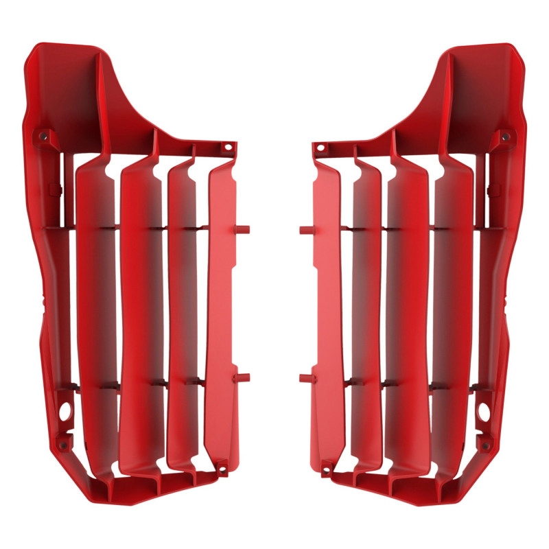 Radiator Louvers POLISPORT red cr04 pentru HONDA CRF 250 R 2020-2021, HONDA CRF 250 RX  2020-2021