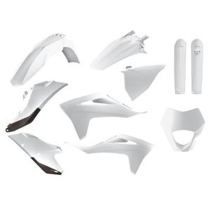 Kit plastice POLISPORT 91027 enduro Alb