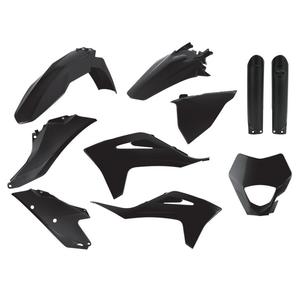 Kit plastice POLISPORT 91028 enduro Negru