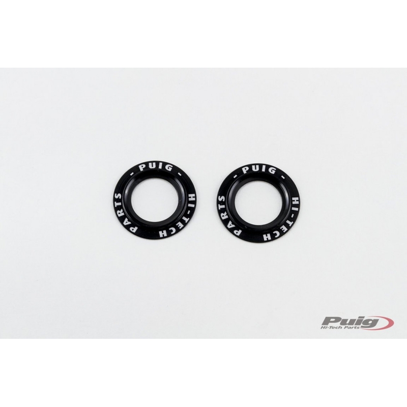 Rings for axle sliders PUIG PHB19 aluminium Negru