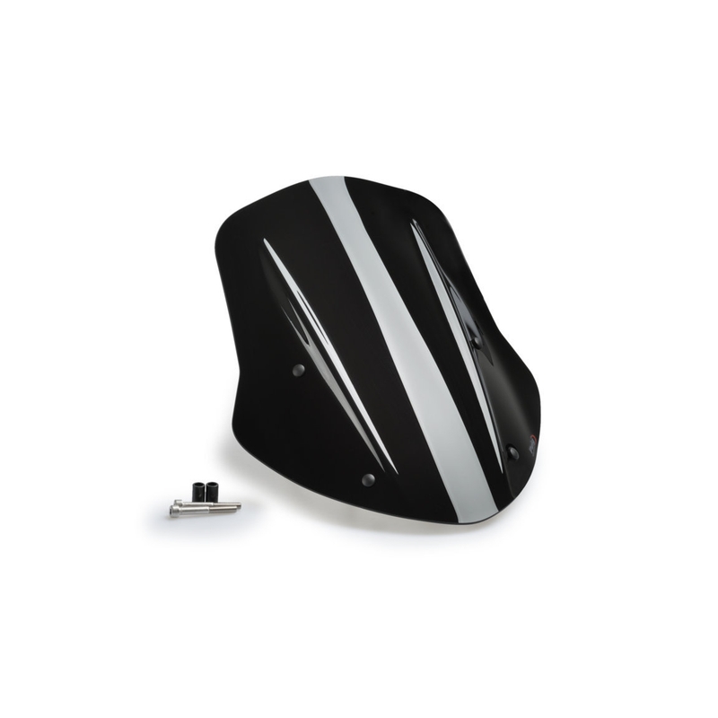 Parbriz PUIG NEW. GEN TOURING Negru ajustabila