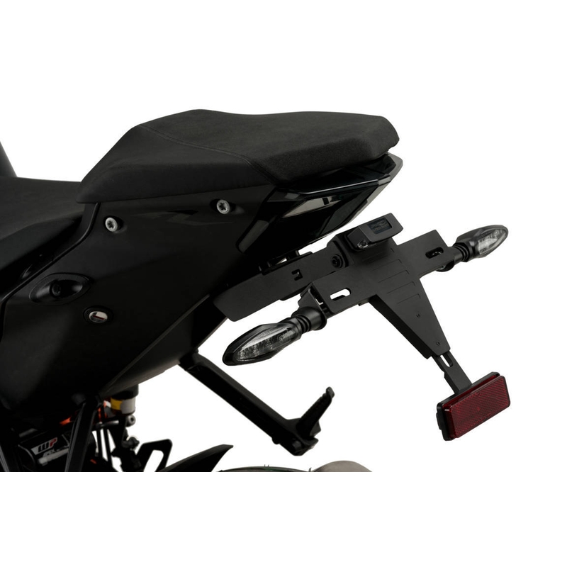 Adjustable license support PUIG Negru