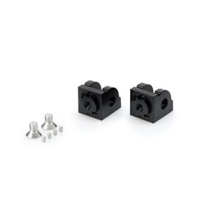 Footpeg adapters PUIG 20317N ajustabila Negru