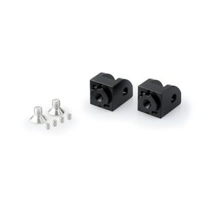 Footpeg adapters PUIG 20324N ajustabila Negru