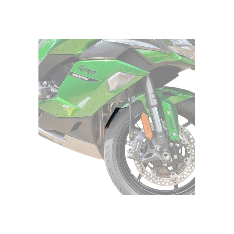 Front fender extension PUIG Negru