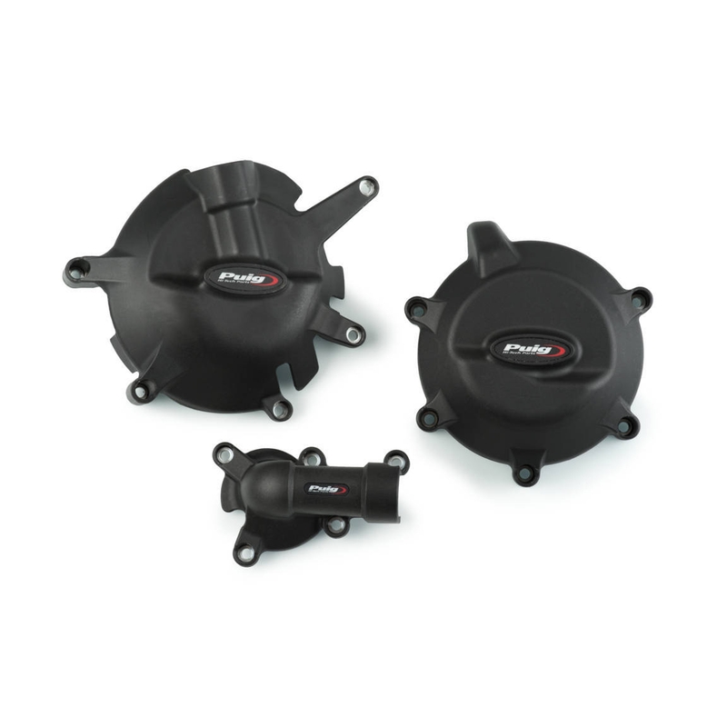 Engine protective covers PUIG Negru