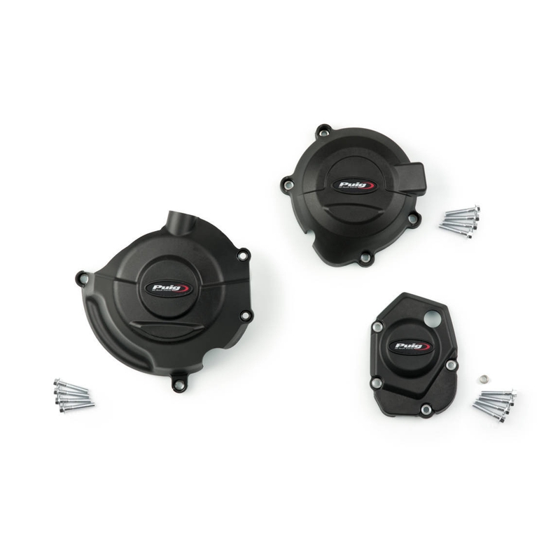 Engine protective covers PUIG Negru