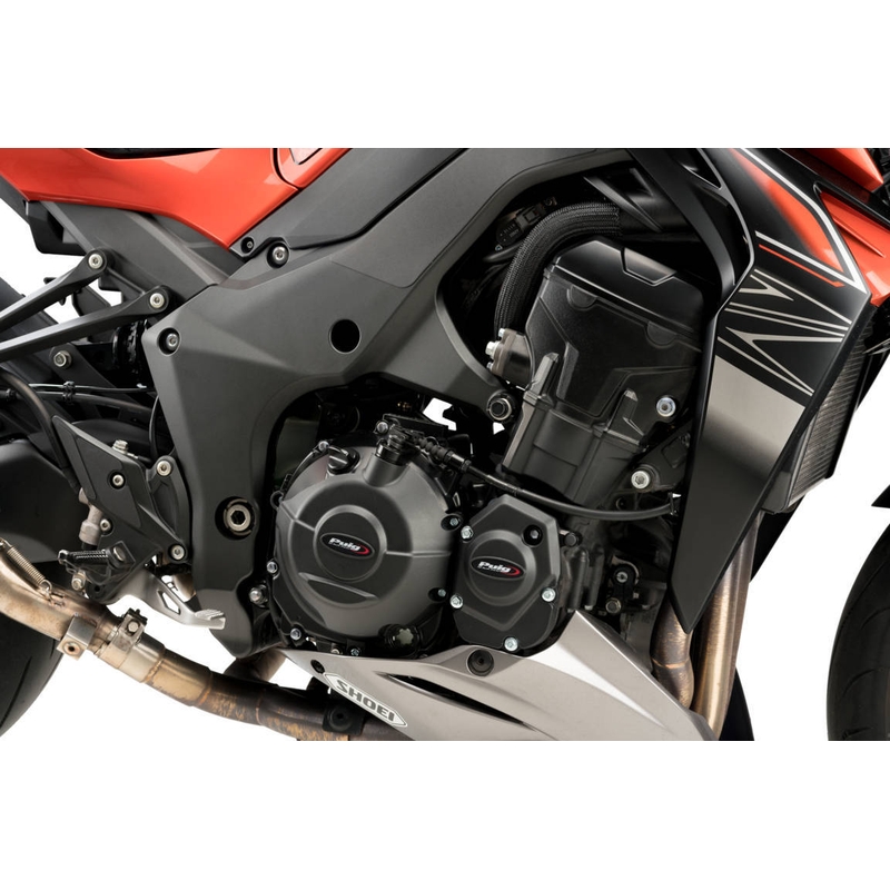 Engine protective covers PUIG Negru