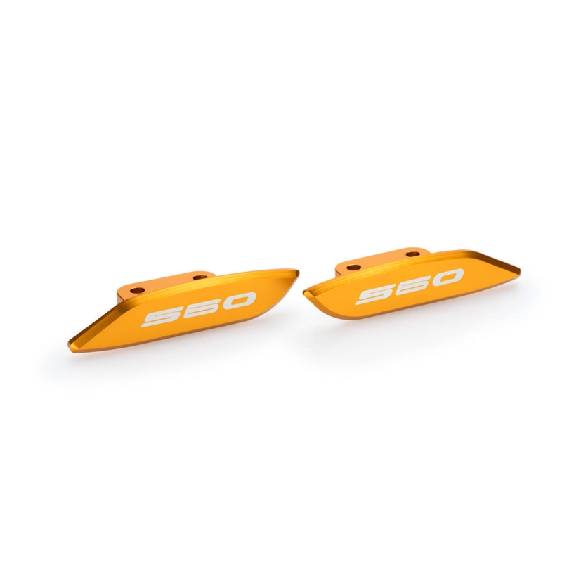 Rear-view base covers PUIG auriu
