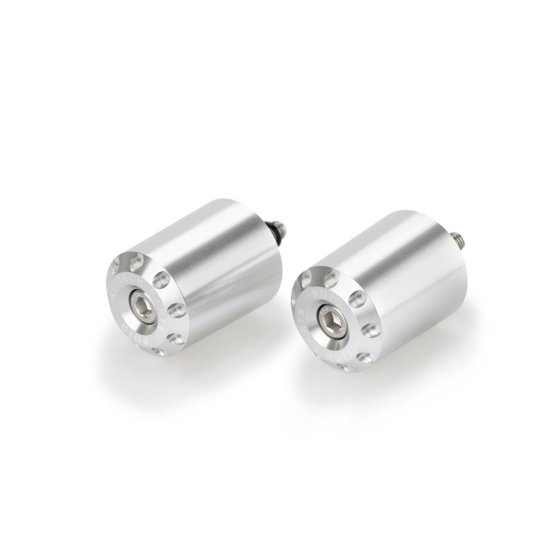 Bar ends PUIG LONG argintiu