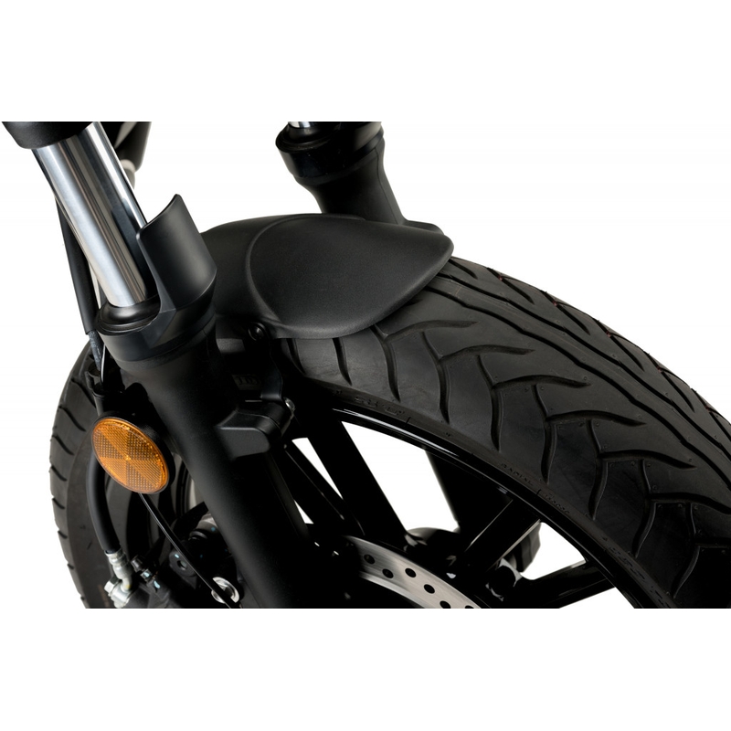 Aripa fata PUIG Negru pentru KAWASAKI Vulcan S 650 2015-2025