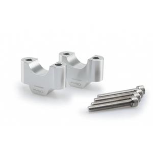 Risers PUIG 20309P argintiu height 30mm, d 32mm