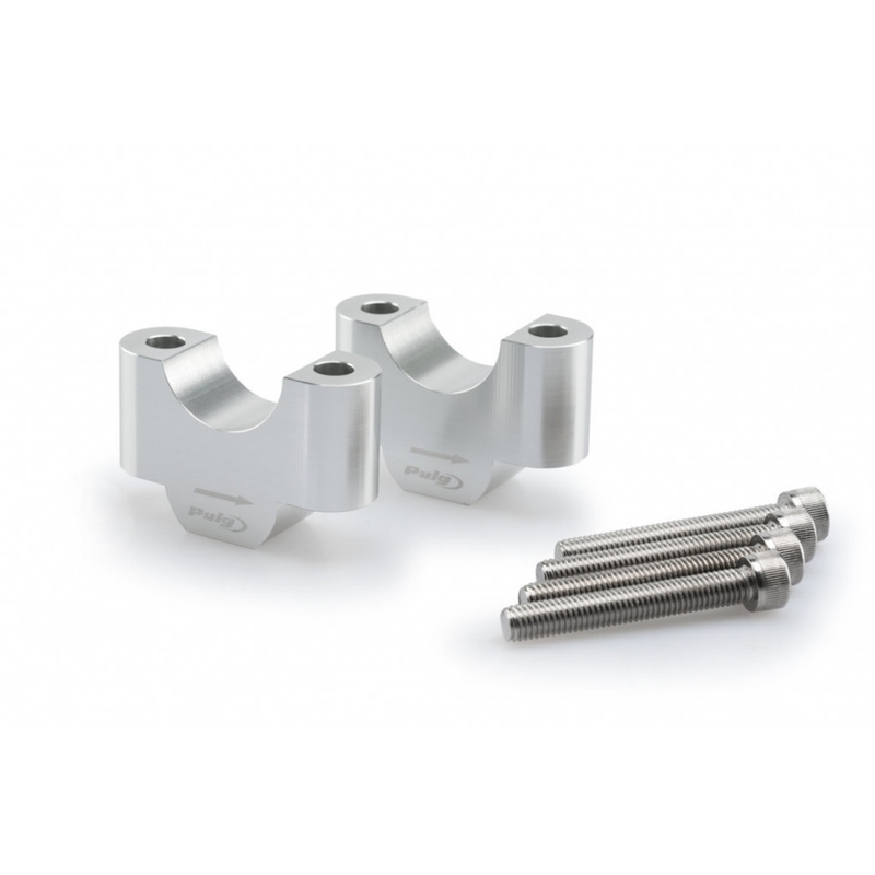 Risers PUIG argintiu height 30mm, d 32mm