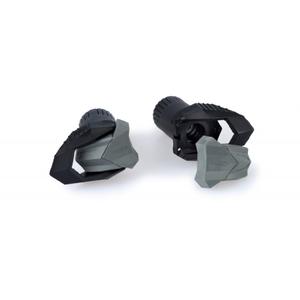 Frame sliders PUIG R19 3150N black with grey rubber