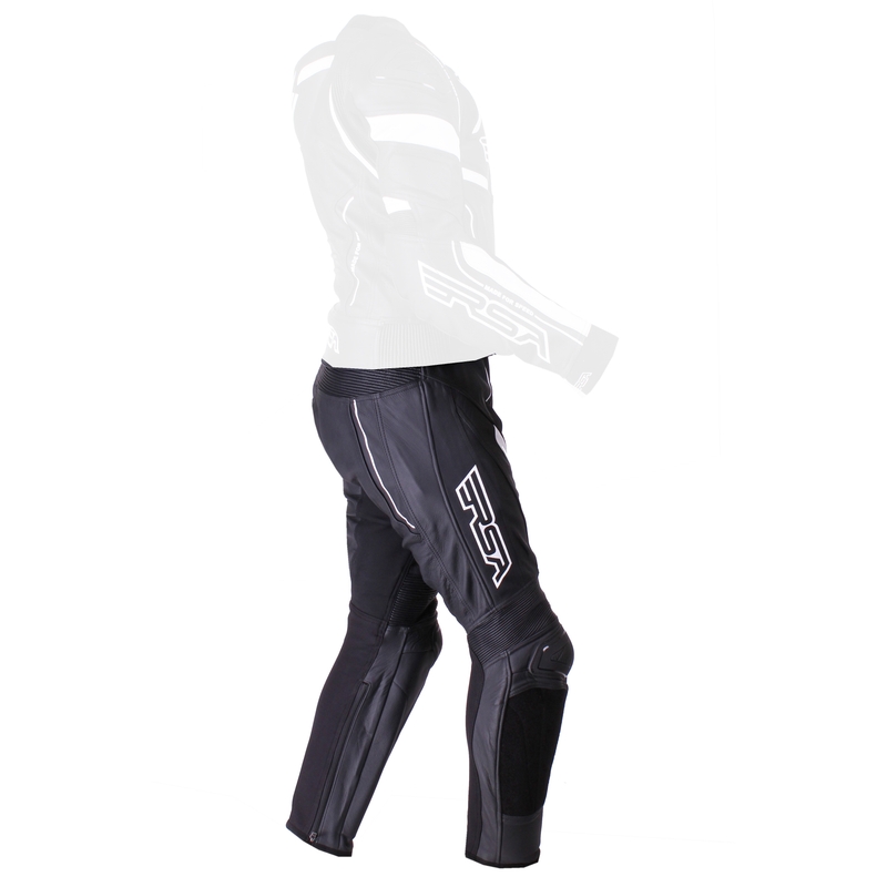 Pantaloni RSA Speedway pentru bărbați Negru și alb výprodej lichidare