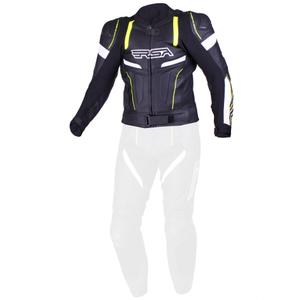Jacheta pentru bărbați RSA Speedway negru-alb-alb-fluo galben výprodej lichidare