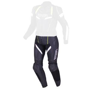 Pantaloni RSA Speedway negru-alb-alb-albastru-galben-fluo pentru femei výprodej lichidare