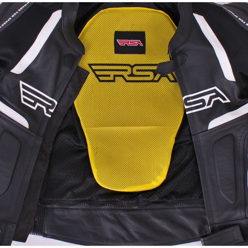 Jacheta RSA Speedway negru și alb pentru femei výprodej lichidare