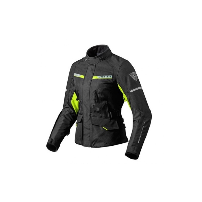 Jacheta de motocicletă Revit Outback 2 Black-Fluo Yellow pentru femei Vânzarea de motociclete lichidare