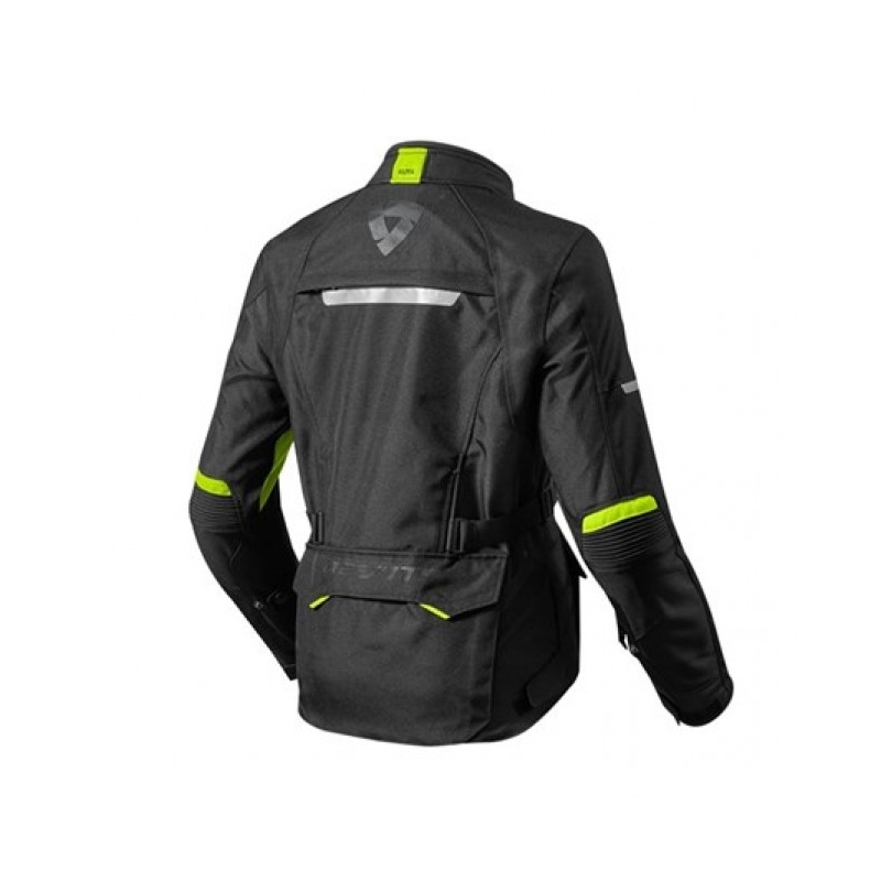 Jacheta de motocicletă Revit Outback 2 Black-Fluo Yellow pentru femei Vânzarea de motociclete lichidare