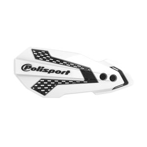Spare plastic guard POLISPORT MX FLOW 8308200025 alb/negru