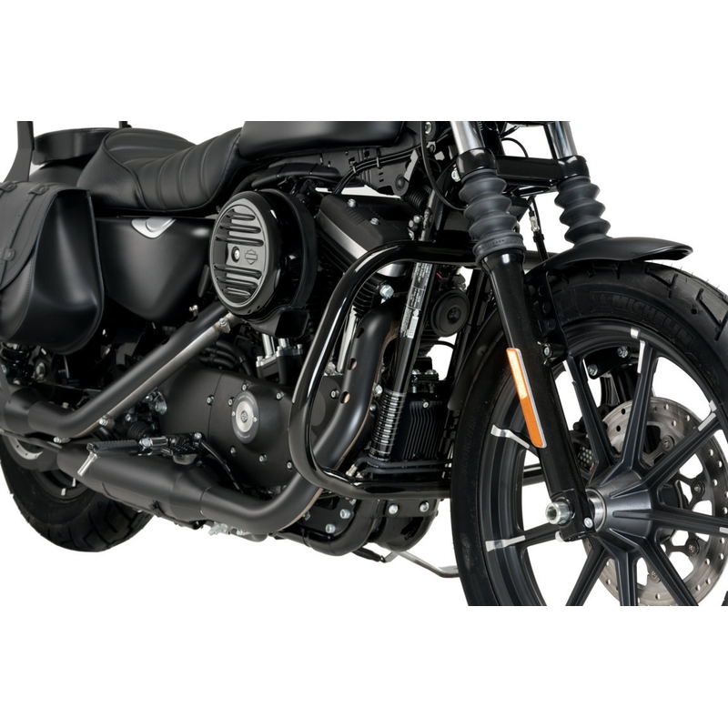 Engine guards CUSTOMACCES Negru d 32mm
