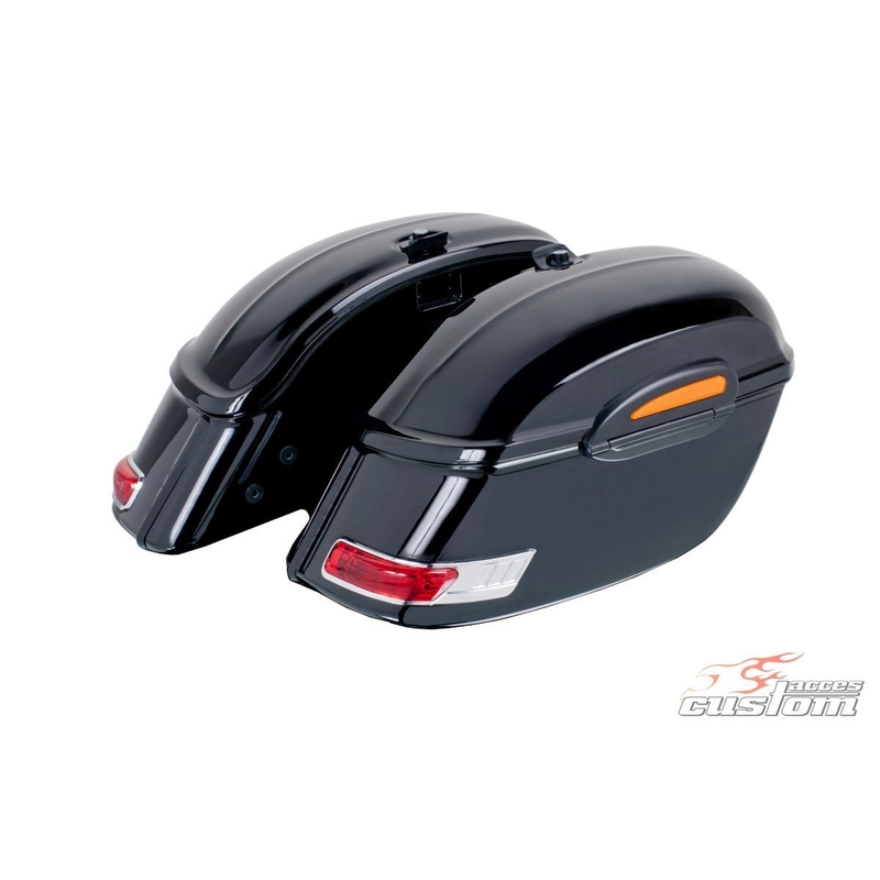 Genti rigide CUSTOMACCES TOURING Negru pereche lichidare