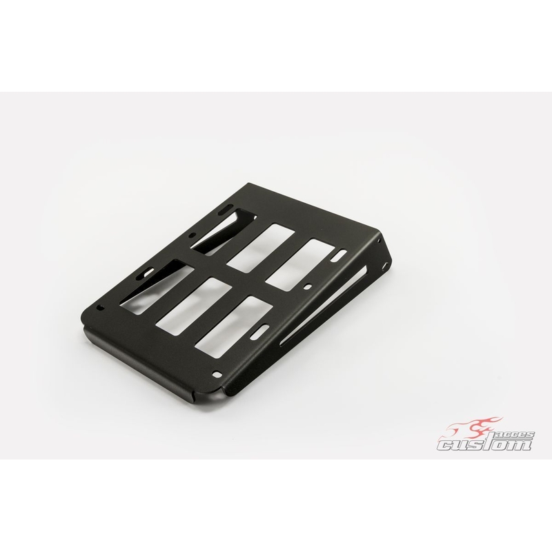 Rack CUSTOMACCES NON DETACHABLE Negru for sissybar