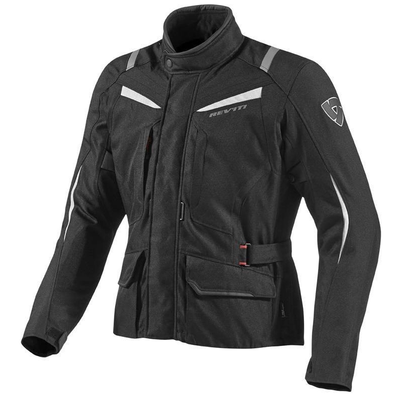 Revit Voltiac Negru-Argintiu Jacheta de motociclete lichidare