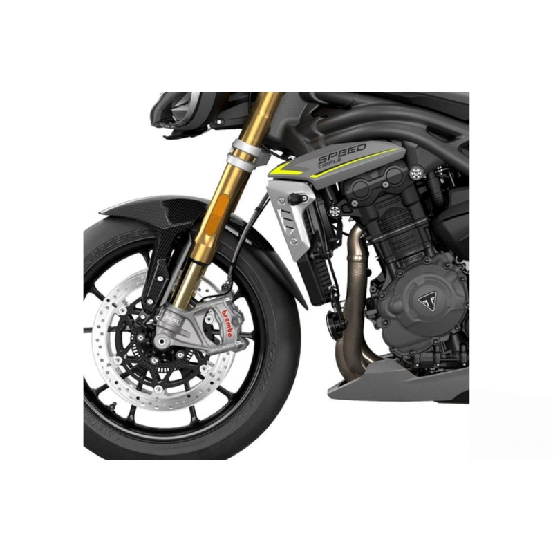 Front fender extension PUIG Negru pentru TRIUMPH Speed Triple 1050 2021, TRIUMPH Speed Triple 1200 RS 2021-2025
