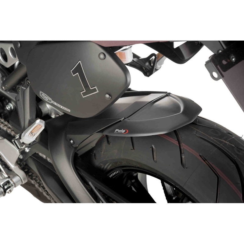 Rear fender extension PUIG matt black
