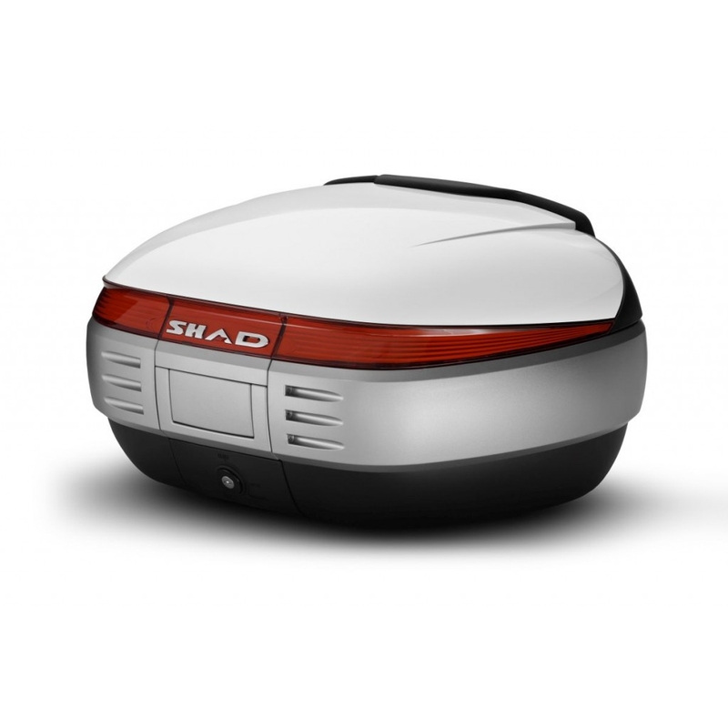 Top case cu capac colorat SHAD SH50 Alb