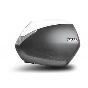 Cutii laterale cu capace colorate SHAD SH36 Alb pereche cu premium lock