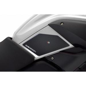 Tank side protectors PUIG ANTI-SLIP 20061N Negru