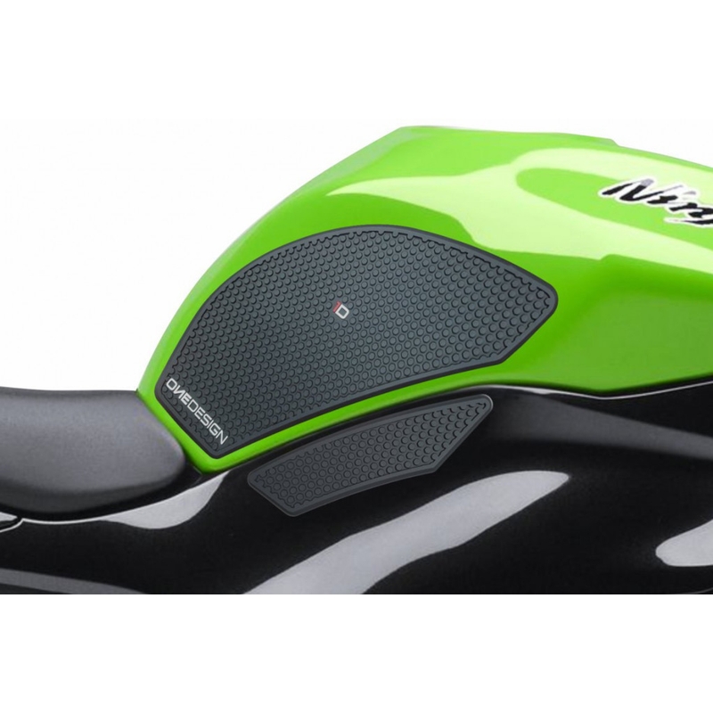 Tank side protectors PUIG ANTI-SLIP Negru