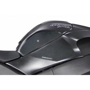 Tank side protectors PUIG ANTI-SLIP 20081N Negru