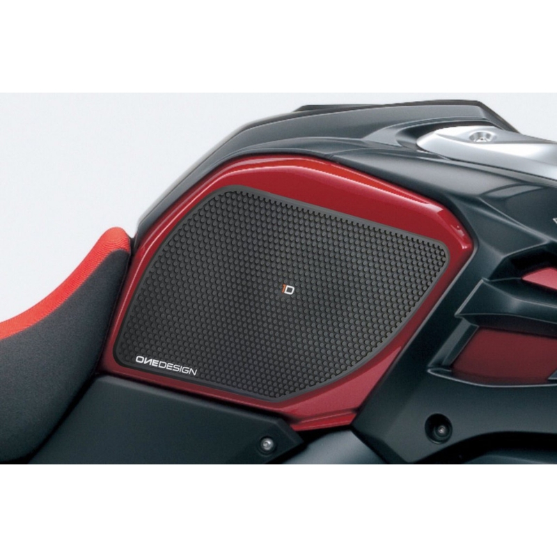 Tank side protectors PUIG ANTI-SLIP Negru