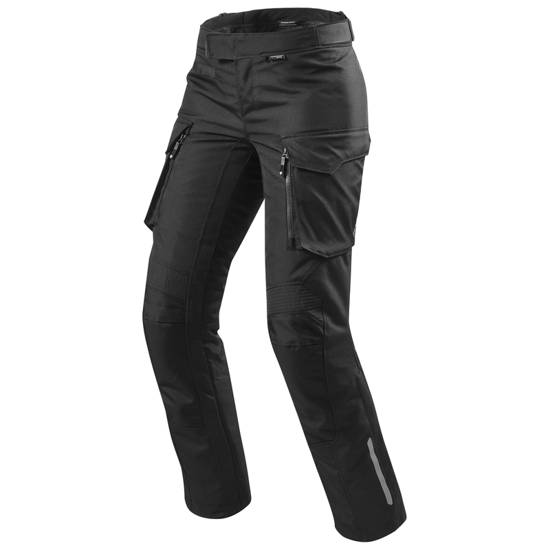 Pantaloni de motocicletă Revit Outback pentru femei Negru extins