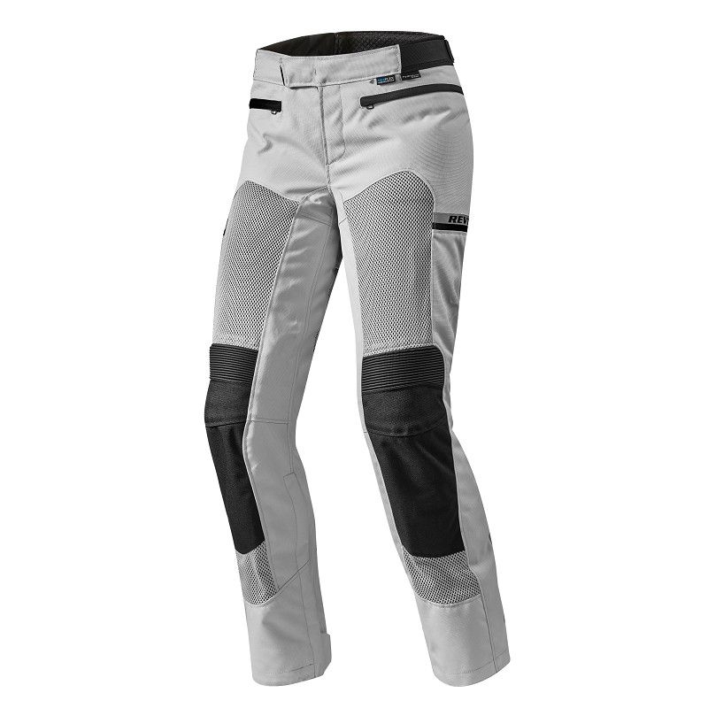 Pantaloni de motocicletă Revit Tornado 2 pentru femei Silver Extended Sale lichidare
