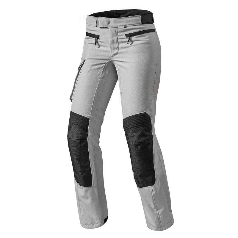 Pantaloni de motocicletă Revit Enterprise 2 Silver Cropped  pentru femei lichidare